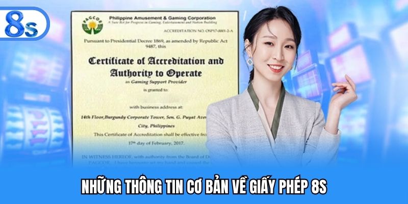 Những thông tin cơ bản về giấy phép 8S