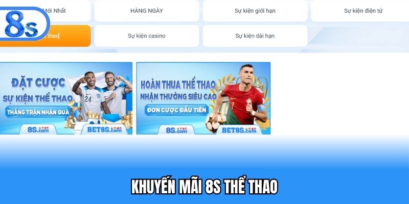 Khuyến mãi 8S thể thao
